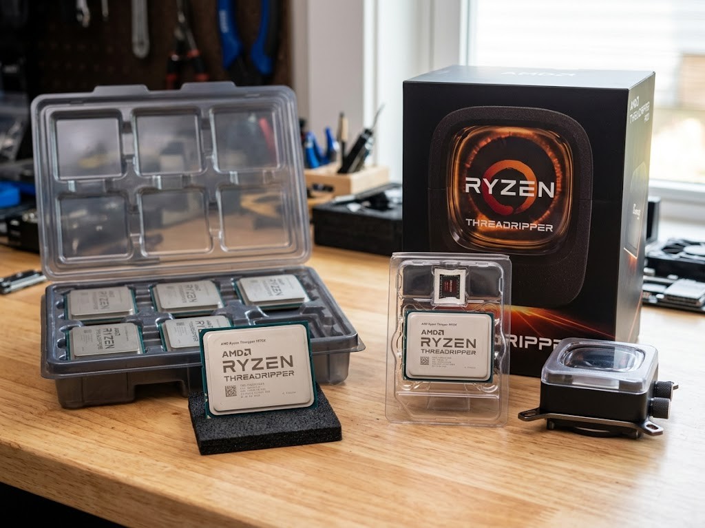 Nền Tảng Workstation Cực Hạn Với AMD Threadripper Và Radeon RX 16GB: Sức Mạnh All-In-One Cho Work & Game