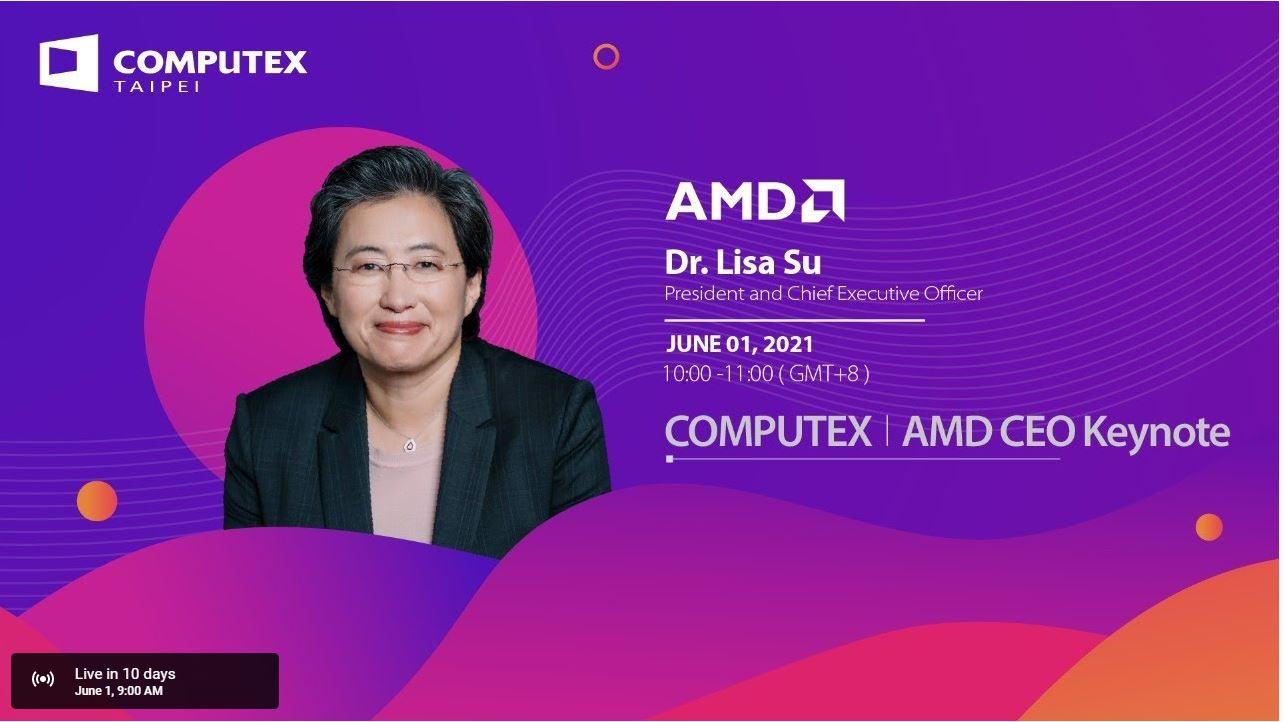 AMD sẽ có mặt tại COMPUTEX 2021